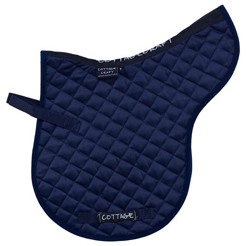 Cottage Craft Navy Classic High Wither GP Numnah One Size    One Size  Drenge, Piger