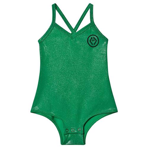The Animals Observatory Trout Bodysuit Green Logo 2 Y    2 år  Drenge, Piger