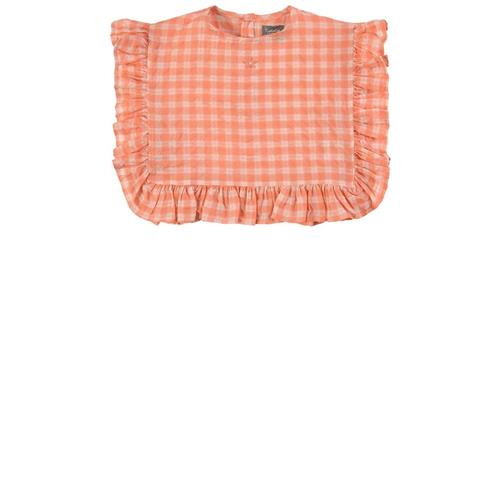 Tocoto Vintage Checkered Top Lyserød 4 Y    4 år  Piger