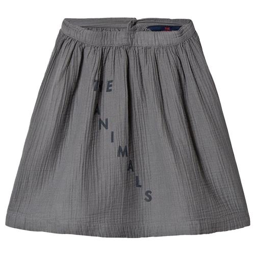 The Animals Observatory Sow Skirt Grey Red The Animals 6 Y    6 år  Piger