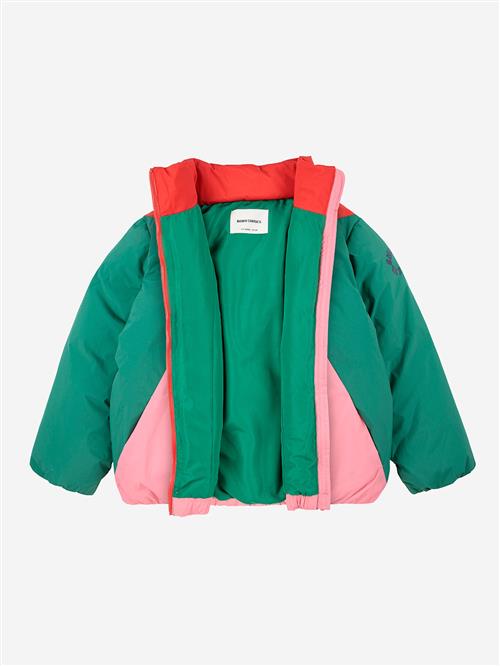 Bobo Choses Tic Tac Toe Color Block Jakke Multicolor  Multicolor 2-3 Years  Grøn  2-3 år  Piger