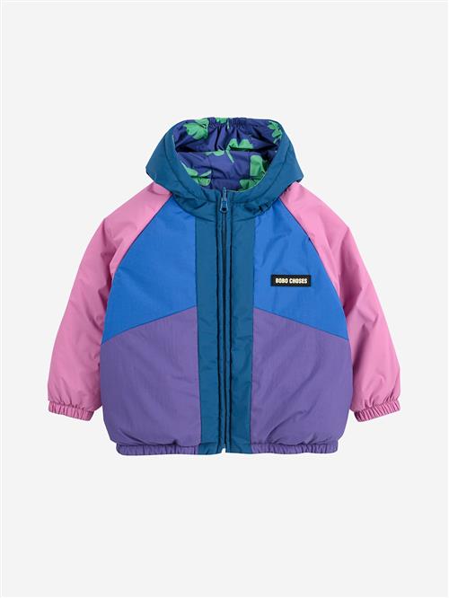 Bobo Choses Lucky Clover All Over Vendbar Jakke Multicolor  Multicolor 18 Months  Lilla  18 måneder  Drenge, Piger