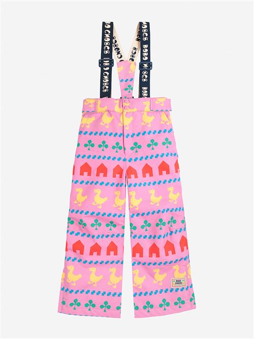 Bobo Choses Farm All Over Ski-anorak Fuchsia  Fuchsia 2-3 Years  Lyserød  2-3 år  Piger