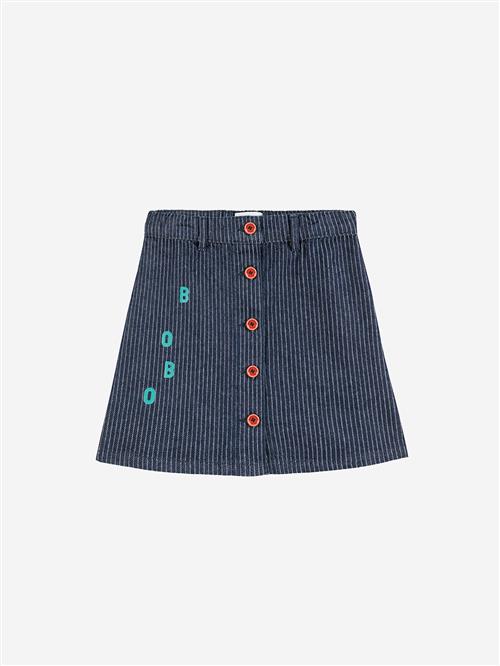 Bobo Choses Bobo Denim Nederdel Navy Blue  Navy Blue 10-11 Years  Blå  10-11 år  Piger