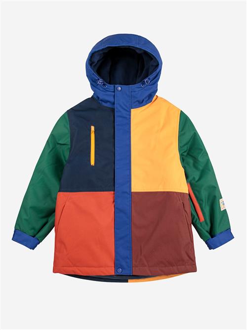 Bobo Choses Bobo Choses Color Block Ski-anorak Multicolor  Multicolor 2-3 Years  Grøn  2-3 år  Drenge