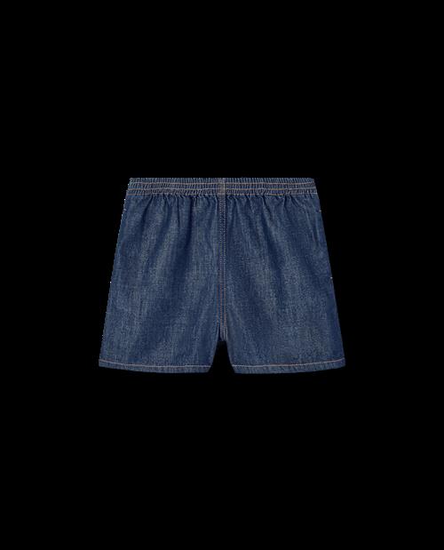 The Animals Observatory Monkey Denim Shorts Indigo  Indigo 10y  Blå  10 år  Drenge, Piger