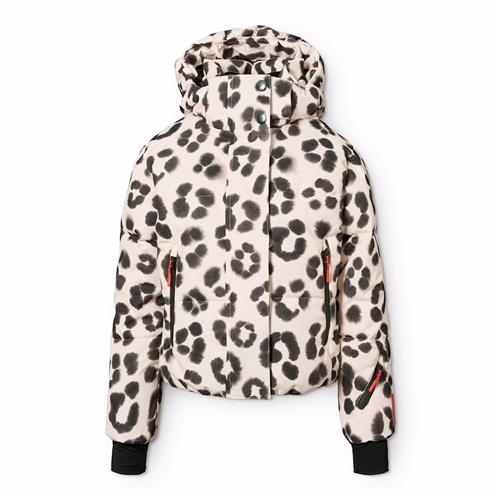 Molo Hansine Pro Vinterjakke Snow Leo  Snow Leo 110 cm  Creme  110 cm  Piger