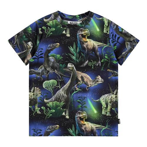 Molo Ralphie T-shirt Dinorama  Dinorama 122 cm  Blå  122 cm  Drenge