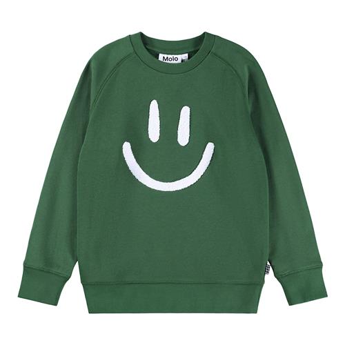 Molo Mike Sweatshirt Pine Tree  Pine Tree 92 cm  Grøn  92 cm  Drenge, Piger