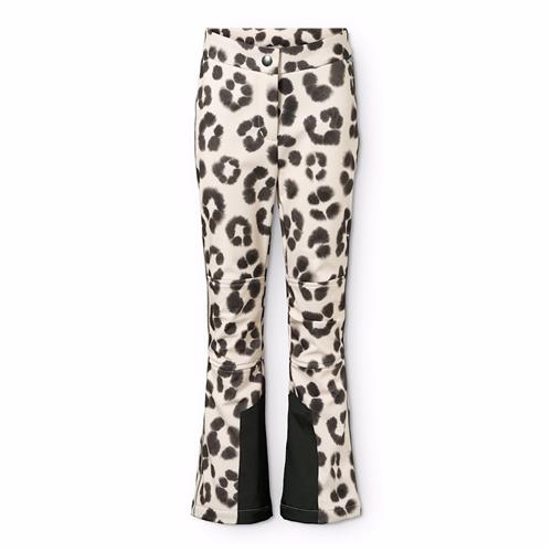 Molo Harlie Softshell Bukser Snow Leo  Snow Leo 104 cm  Creme  104 cm  Piger