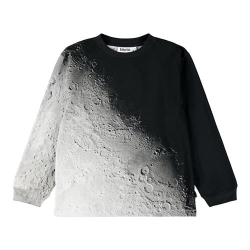 Molo Rube T-shirt Med Lange Ærmer Moon Fade  Moon Fade 92 cm  Sort  92 cm  Drenge