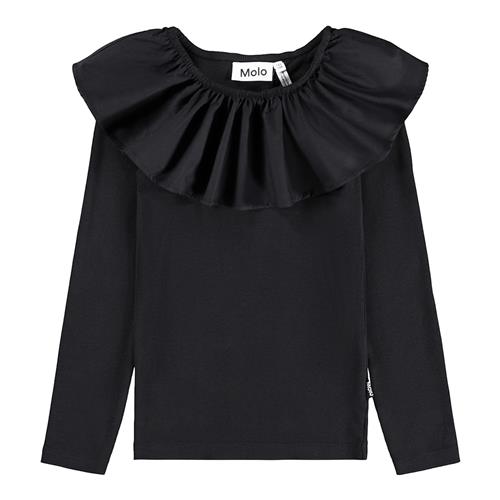 Molo Renate T-shirt Med Lange Ærmer Black  Black 134/140 cm  Sort  134/140 cm  Piger