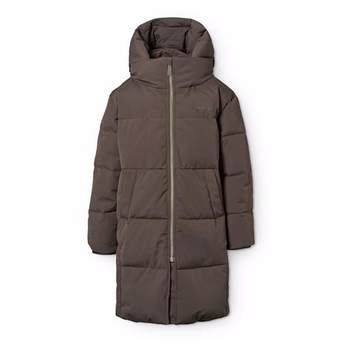 Molo Harper Lang Parkacoat Dark Cocoa  Dark Cocoa 110 cm  Brun  110 cm  Piger
