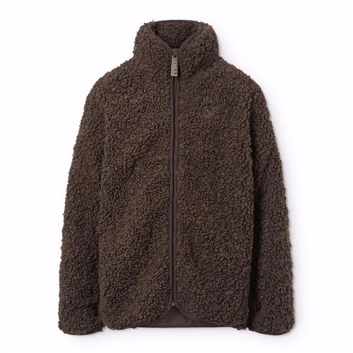 Molo Ulan Fleece-jakke Dark Cocoa  Dark Cocoa 104 cm  Brun  104 cm  Drenge, Piger