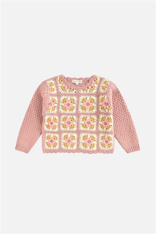 Louise Misha Alicia Strikket Trøje Blush Blush-6 Y  Lyserød  6 år  Piger