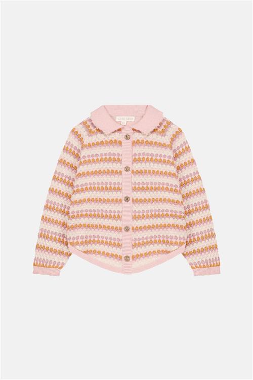 Louise Misha Khellani Strikket Kappe Sienna Sunrise Knit  Sienna Sunrise Knit-5 Y  Lyserød  5 år  Piger