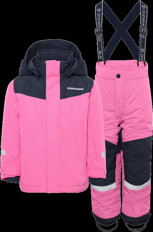 Didriksons Skare Kids Vintersæt Sweet Pink  Sweet pink-90 cm  Lyserød  90 cm  Piger
