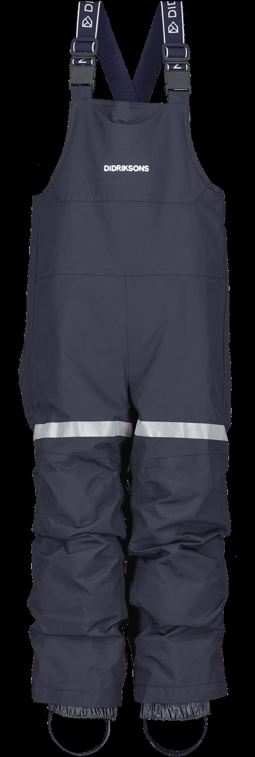 Didriksons Bjärven Kids 2 Hagesmæk-bukser Navy  Navy-100 cm  Marineblå  100 cm  Drenge, Piger