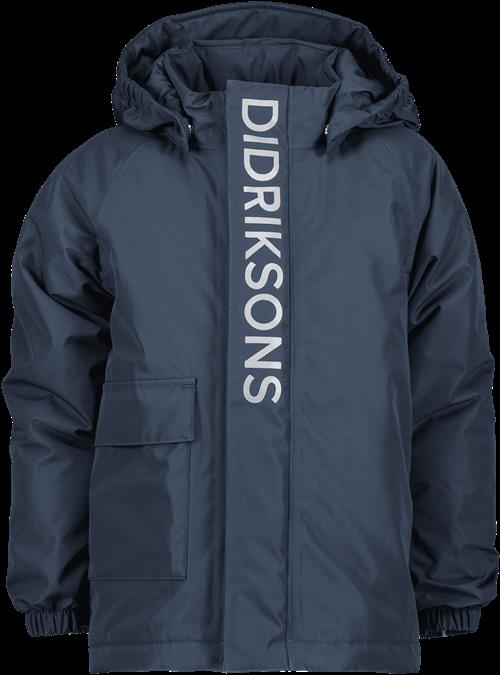 Didriksons Talvi Kids Jakke Navy  Navy-100 cm  Marineblå  100 cm  Drenge, Piger