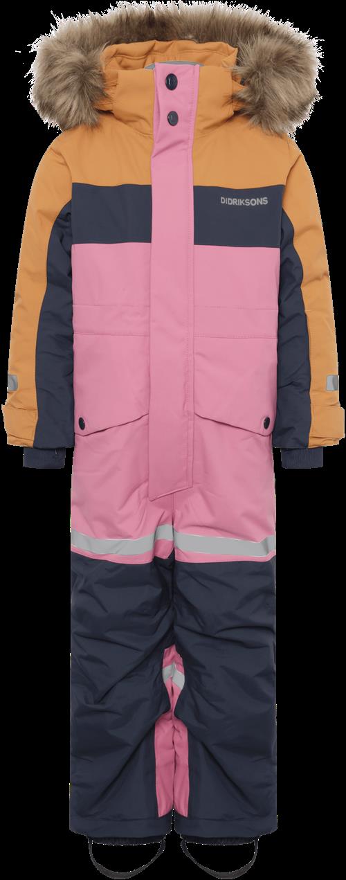 Didriksons Bjärven Kids 4 Vinter-overtræksdragt Heather Pink  Heather Pink-90 cm  Lyserød  90 cm  Piger