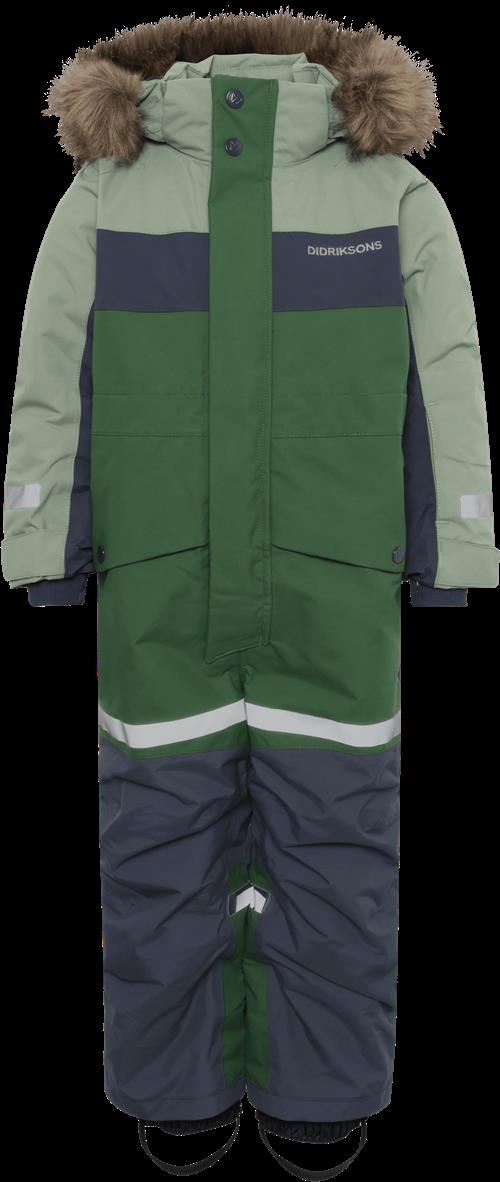 Didriksons Bjärven Kids 4 Vinter-overtræksdragt Light Moss  Light Moss-90 cm  Grøn  90 cm  Drenge, Piger
