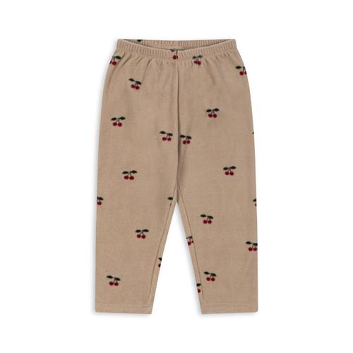 Konges Sløjd Tavi Fleece-bukser Cherry  Tavi Fleece Pants Grs Cherry 12 months  Brun  12 måneder  Piger