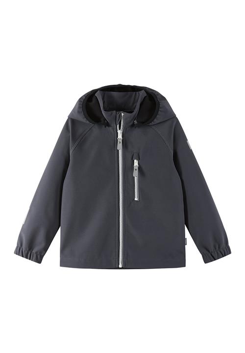 Reima Vantti Softshell Jakke Soft Black  Soft Black-116 cm  Sort  116 cm  Drenge, Piger