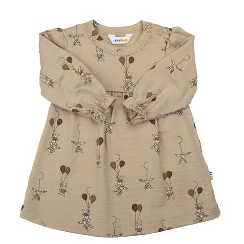 Joha A-formet Uldkjole Beige  Beige-90 cm Wool Beige  90 cm  Piger