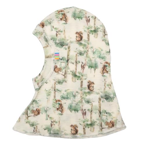 Joha Balaclava I Enkelt Lag Af Uld Off White  Off white-45 cm Uld Hvid  45 cm  Drenge, Piger