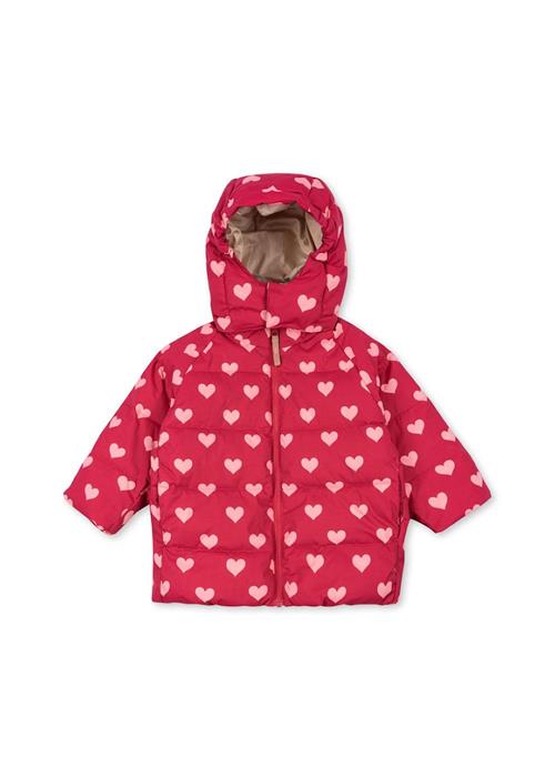 Konges Sløjd Nuka Jacket Grs Amour Jazzy Nuka Jacket Grs Amour Jazzy 12M  Rød  12 måneder  Piger