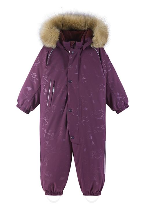 Reima Aapua Reimatec Heldragt I Dun Deep Purple  Deep purple-74 cm  Lilla  74 cm  Drenge, Piger