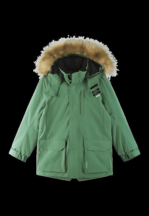 Reima Ajaton Reimatec Vinterjakke Green Clay  Green Clay-122 cm  Grøn  122 cm  Drenge, Piger