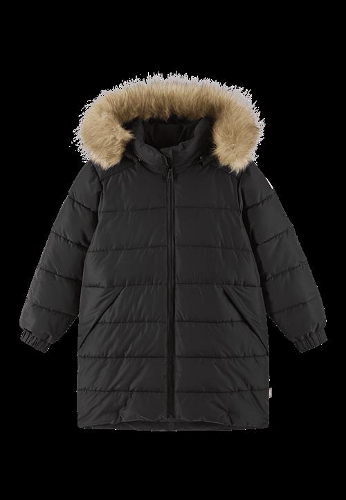 Reima Luvia Vinterjakke Black  Black-110 cm  Sort  110 cm  Piger