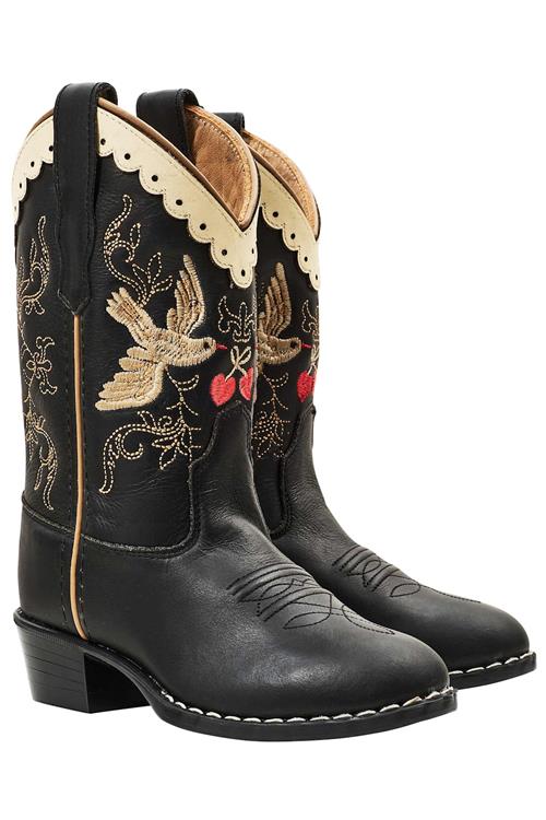 Copenhagen Colors Limited Cowboystøvler Black Dove  Black Dove 30 EU  Sort  30 EU  Piger
