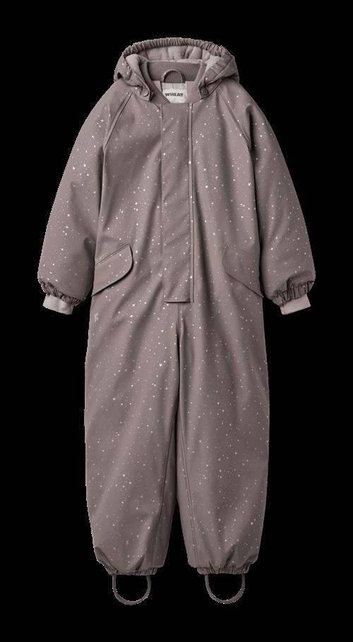 Wheat Ludo Vinter-overtræksdragt Purple Stone Stars Purple Stone Stars 116 cm  Lilla  116 cm  Piger