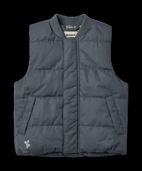 Wheat Lakas Puffer-vest Ink  Ink 122 cm  Blå  122 cm  Drenge
