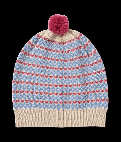 Wheat Doonia Hue I Uld Blue  Blue 51-52 cm Uld Blå  51-52 cm  Piger