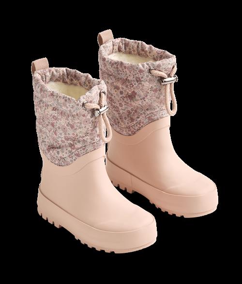 Wheat Drizzle Thermo-snestøvler Rose Dust Flowers  Rose Dust Flowers 31 EU Thermo Lyserød  31 EU  Piger