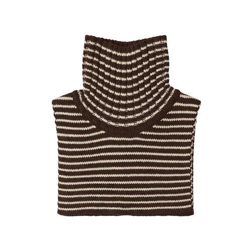 FUB Halsedisse I Uld Mocca/ecru  Mocca/Ecru-100/120 cm Uld Brun  100/120 cm  Drenge, Piger