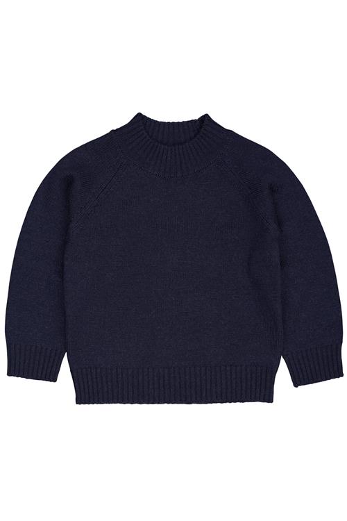 Copenhagen Colors Pullover Med Rullekrave Navy  Navy 98 cm  Marineblå  98 cm  Drenge, Piger