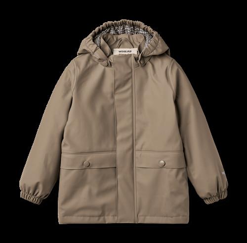 Wheat Aju Termo-regnfrakke Dry Wood  Dry Wood 98 cm Thermo, Rain Brun  98 cm  Drenge