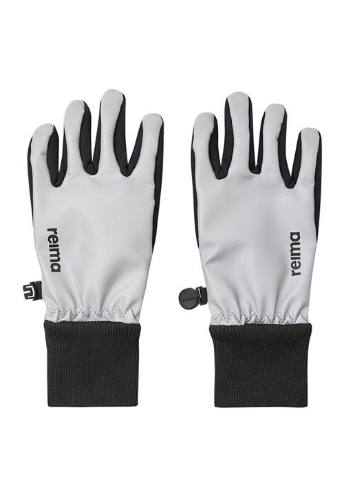 Reima Heippa Softshell Handsker Silver  Silver-4-6 Y  Grå  4-6 år  Drenge, Piger