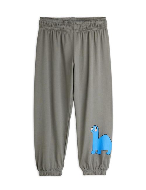 Mini Rodini GOTS Dino Bukser Grey  Grey 116/122 cm  Grå  116/122 cm  Drenge