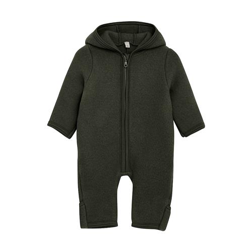 Huttelihut Heldragt I Uldfleece Beetle  Beetle 92 cm Wool Grøn  92 cm  Drenge, Piger