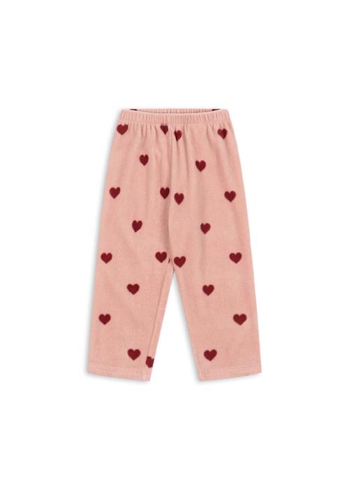 Konges Sløjd Tavi Fleece-bukser Coeur Mellow  Coeur Mellow 18 months  Lyserød  18 måneder  Piger