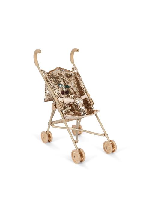 Konges Sløjd Sparkly Dukkevogn Cherry  Cherry One Size  Beige  One Size  Piger