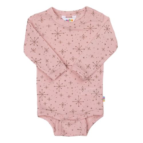 Joha Langærmet Krop I Uld Rosa  Rosa-100 cm  Lyserød  100 cm  Piger