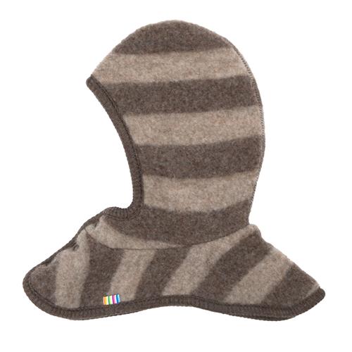 Joha Balaclava I Blødt Uld Med Dobbelt Lag Brown  Brown-41 cm Uld Brun  41 cm  Drenge