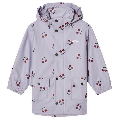 Kuling Orust Regnjakke Violet Cherry Violet Cherry 86/92 cm  Lilla  86/92 cm  Drenge, Piger