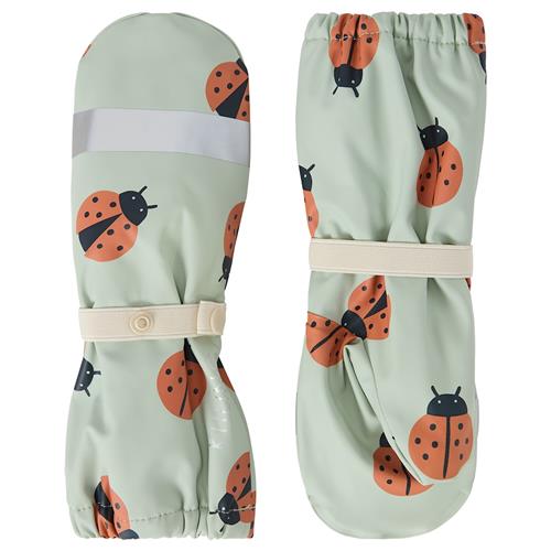 Kuling Vilnius Forede Regnvanter Pale Green Ladybug Pale Green Ladybug 6-8 Y  Grøn  6-8 år  Drenge, Piger